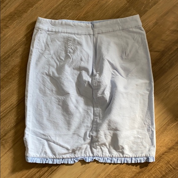 J. Crew Ruffle Pencil Skirt - Picture 2 of 3